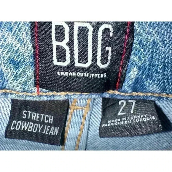 Urban Outfitters BDG Cowboy Jean Size 27 - Picture 3 of 6